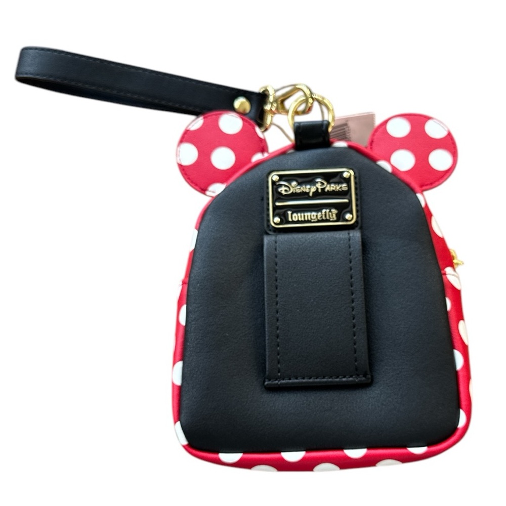 LoungeFly NWT Disney Minnie Mouse Wristlet/Belt Bag - Picture 2 of 4
